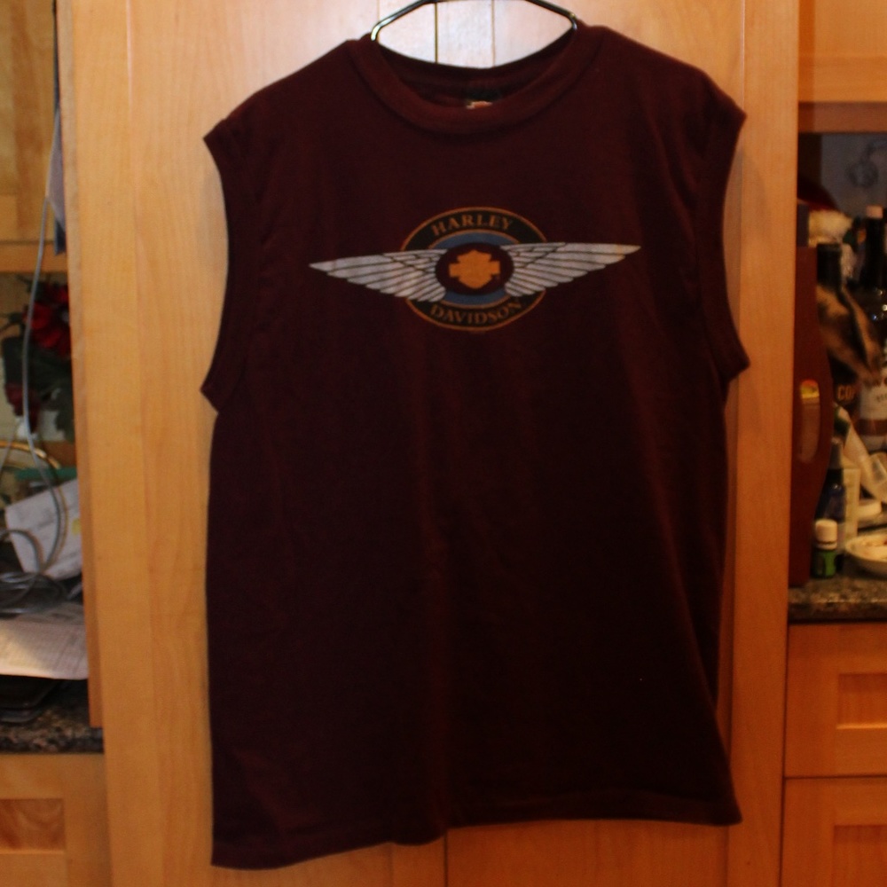 Harley Sleeveless Pullover Top NWOT. Size Large